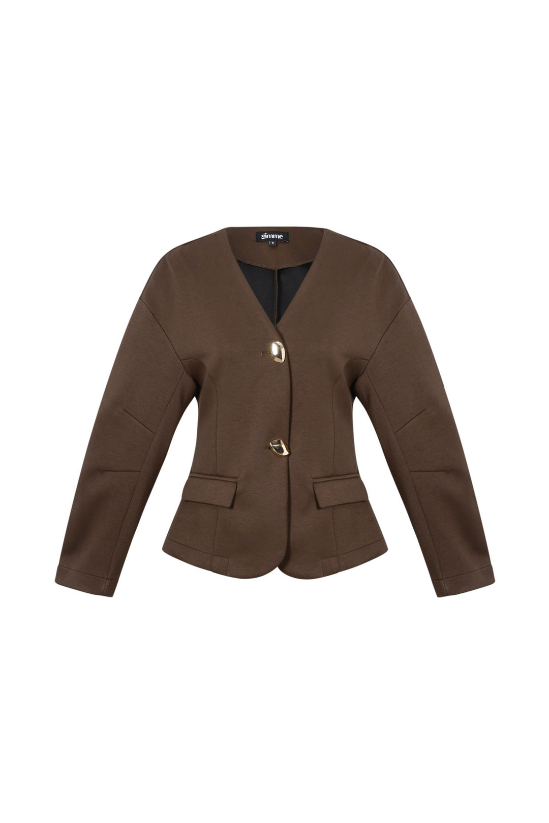 Geweven Polyestervezel Damespakset Elegante Solide Kleur Herfst/Winter