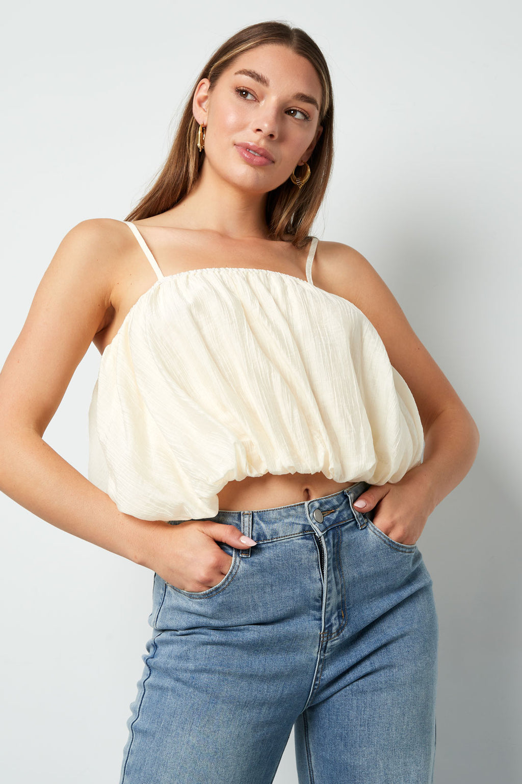 Geweven Casual Vrouwen Mouwloze Top Solide Kleur Lente/Zomer