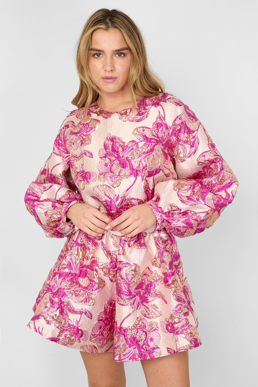 Bloemenjumpsuit