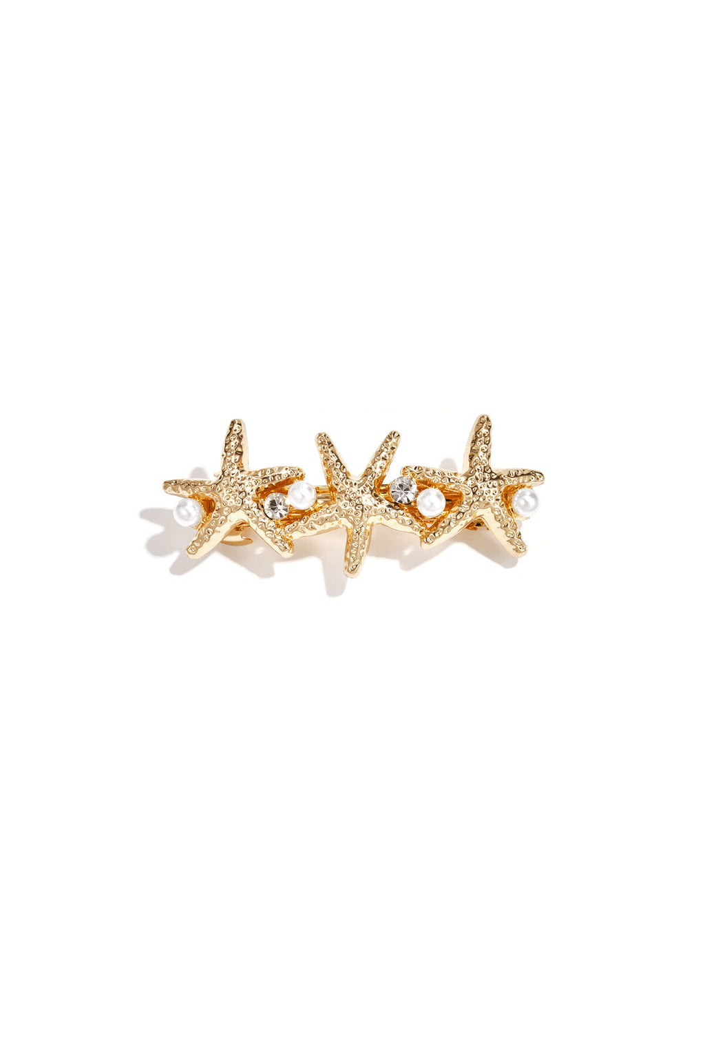 Haarclips met zeestermotief, vakantieaccessoires van legering, dagelijkse accessoires