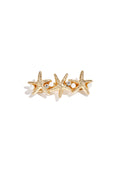 Haarclips met zeestermotief, vakantieaccessoires van legering, dagelijkse accessoires