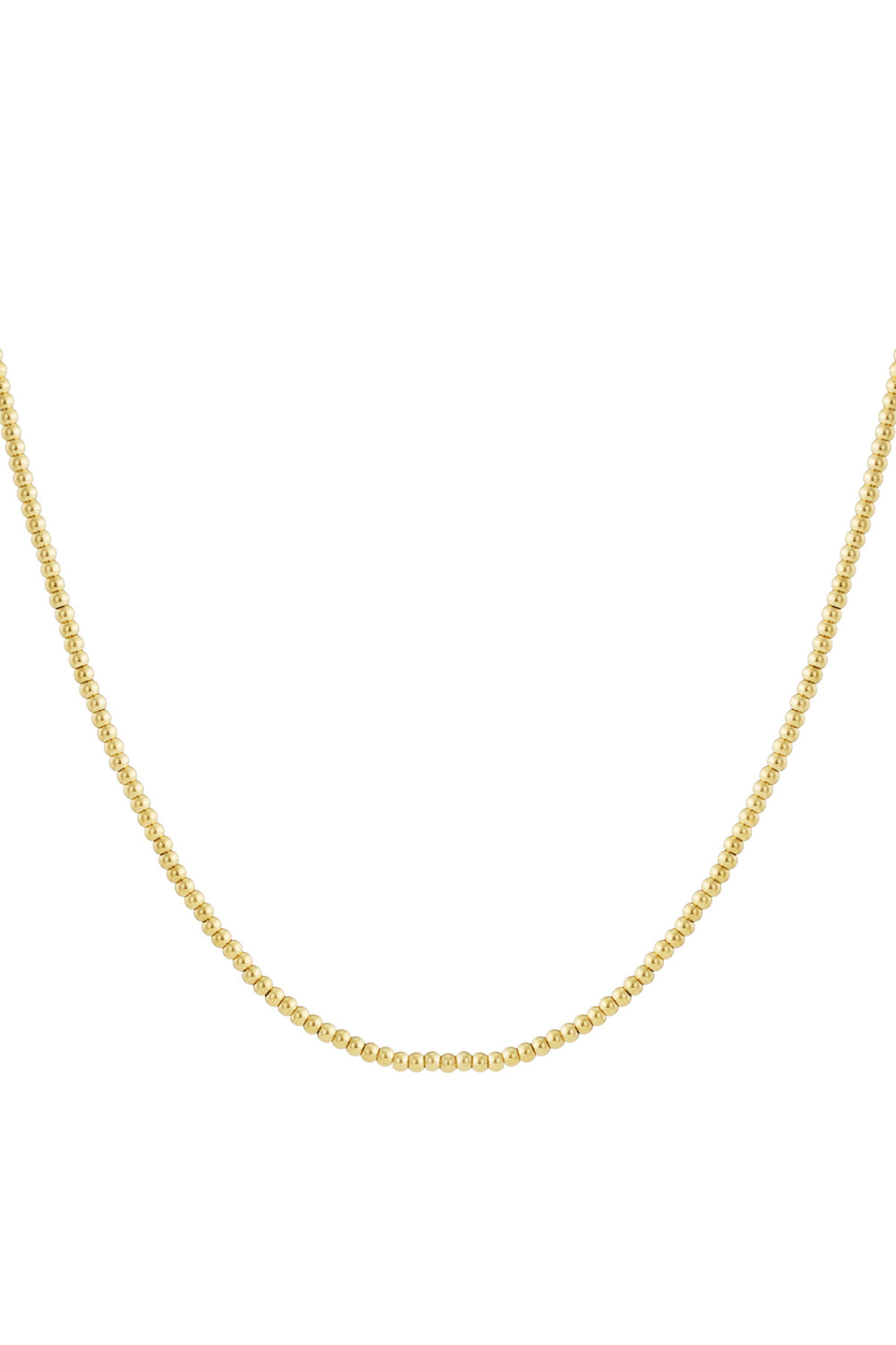 Ketting van massieve kralen - 4 mm