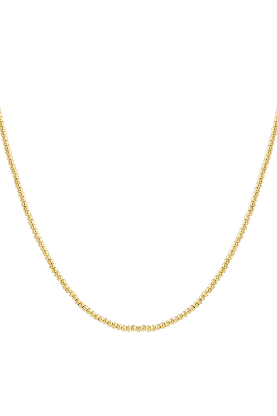 Ketting van massieve kralen - 4 mm