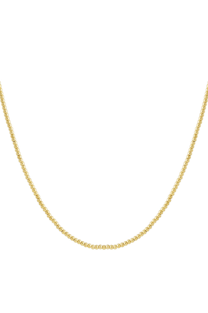 Ketting van massieve kralen - 4 mm