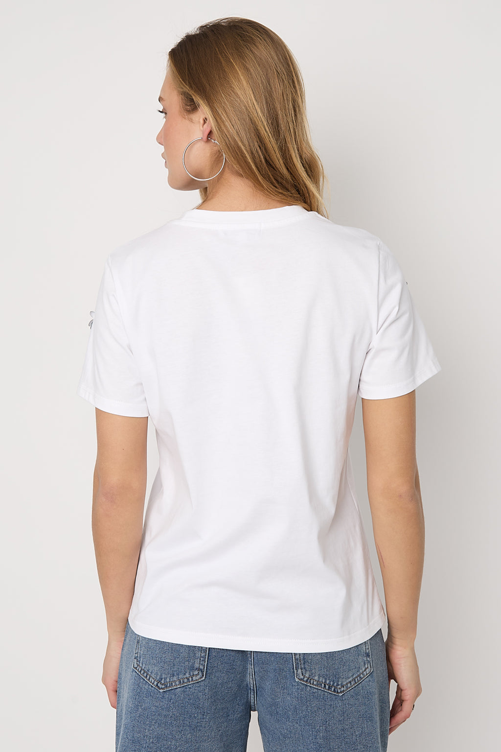 T-shirt met pailletten