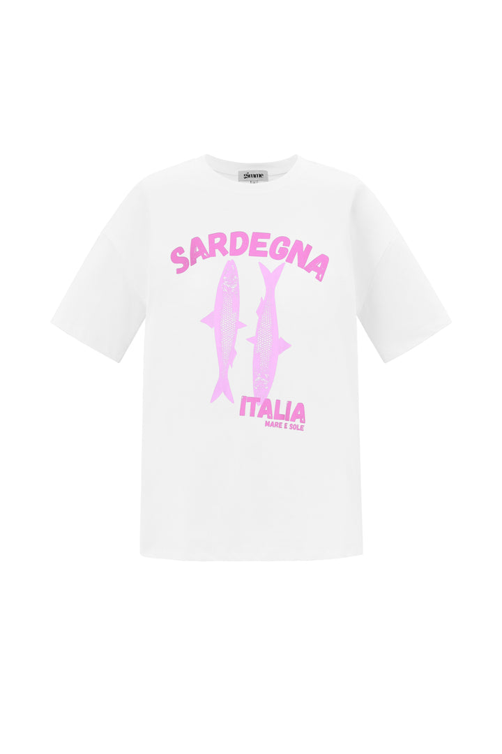 Katoen Gebreide Vrouwen T-shirt Casual Dierenprint