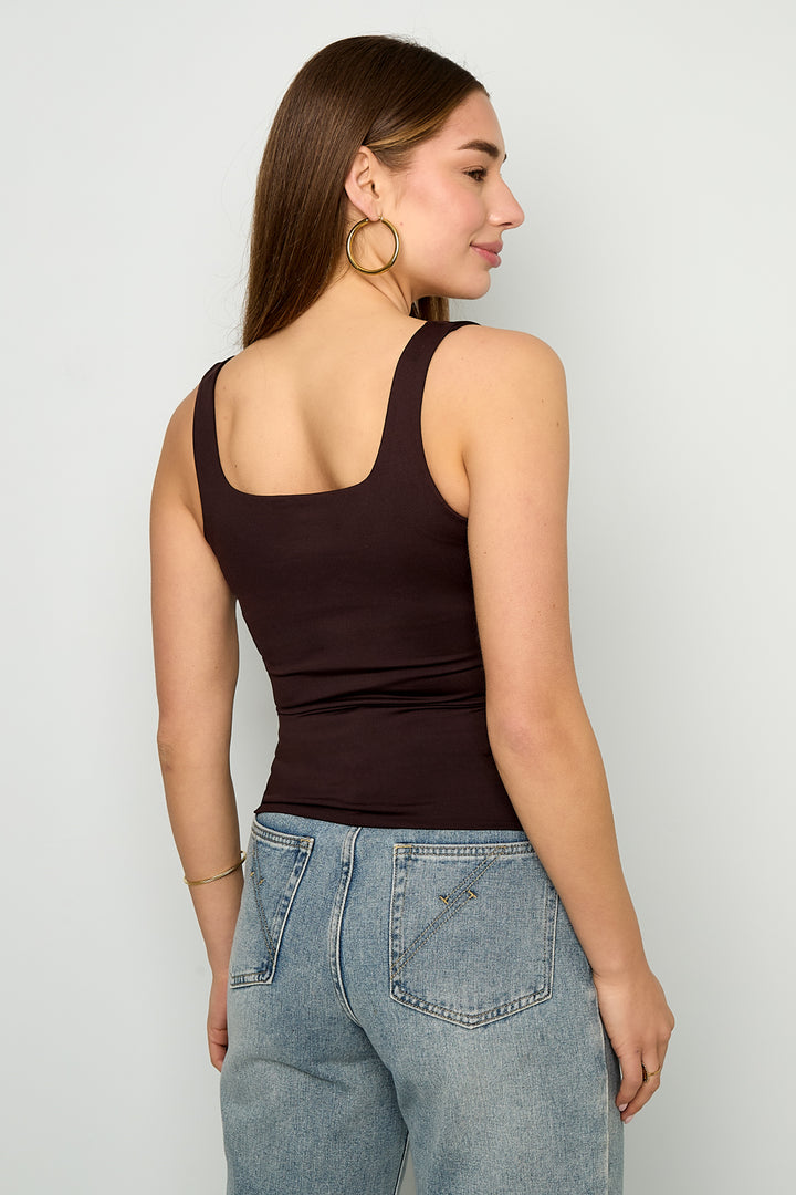 Mouwloze top