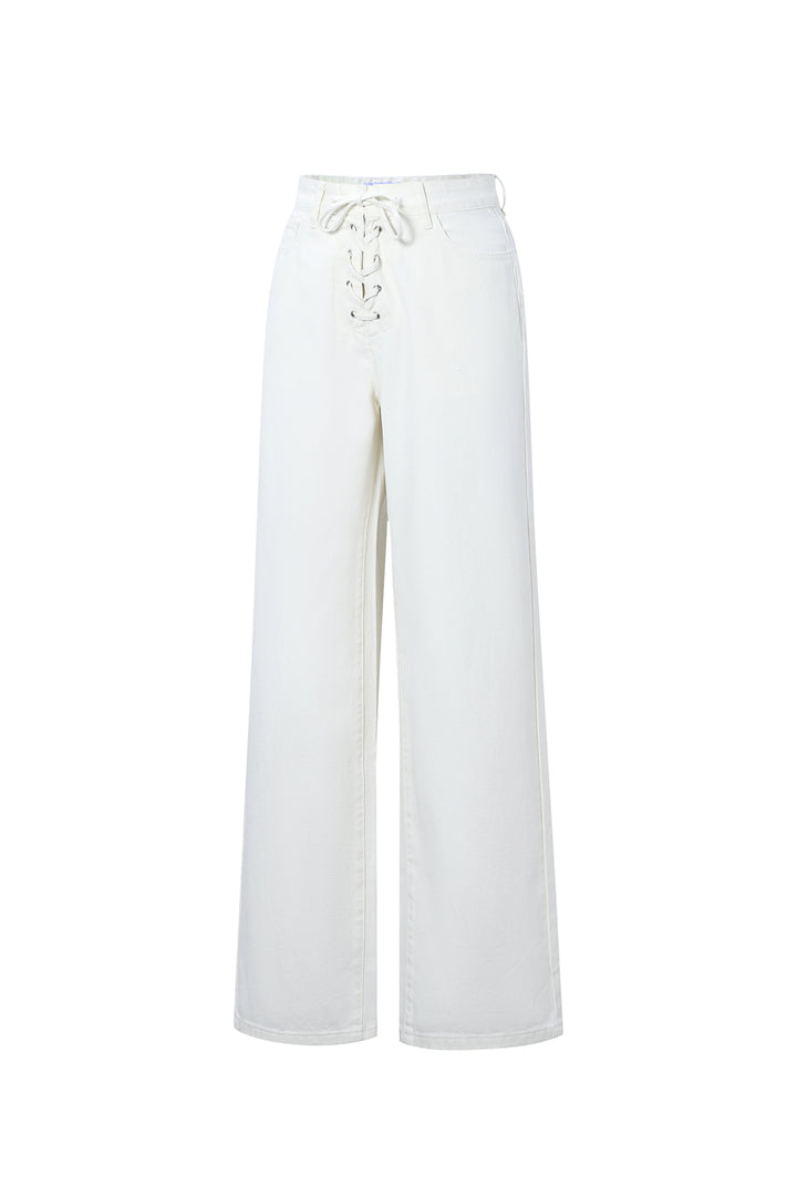INOKA | Lace Up Denim