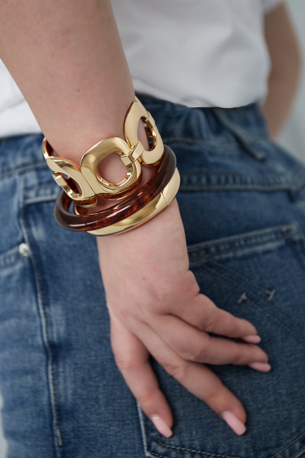 Open ovale armband