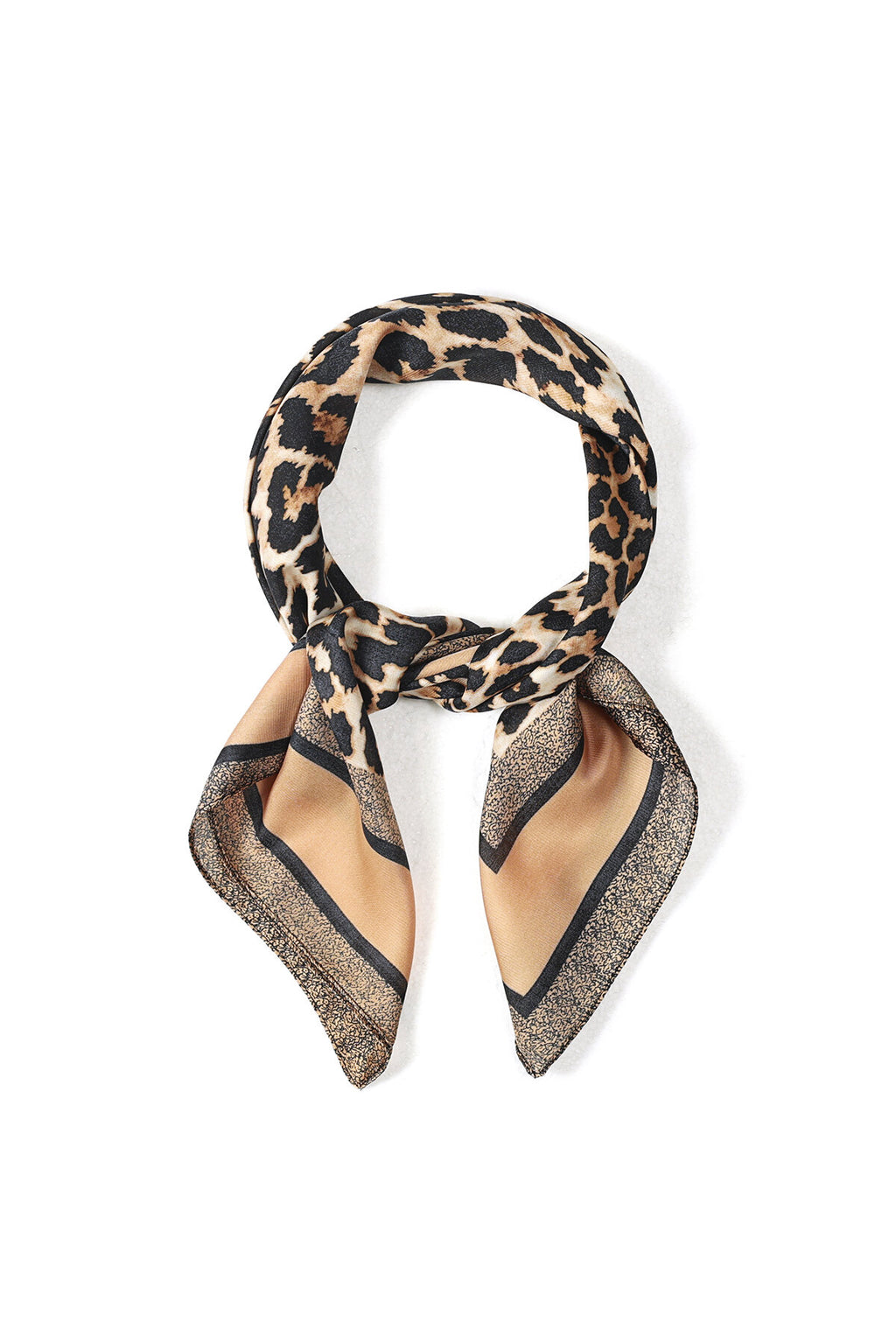 Zomersjaals met dierenprint, casual accessoires van polyester.