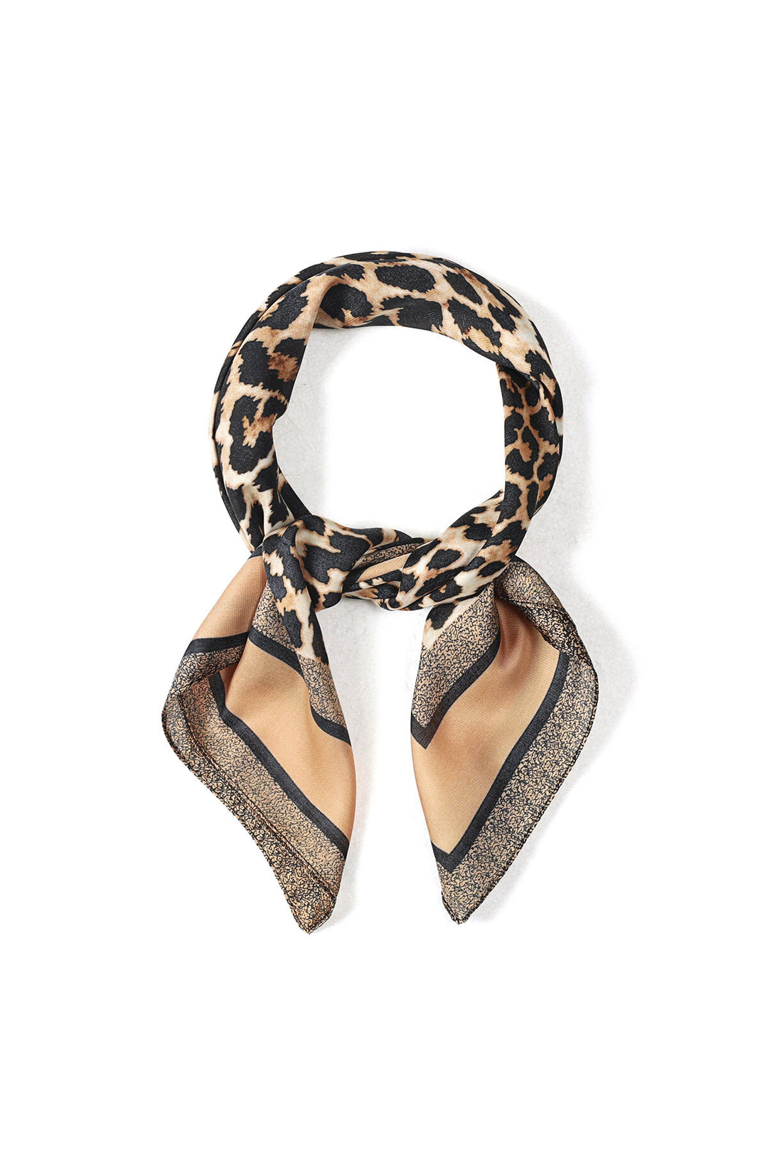 Zomersjaals met dierenprint, casual accessoires van polyester.