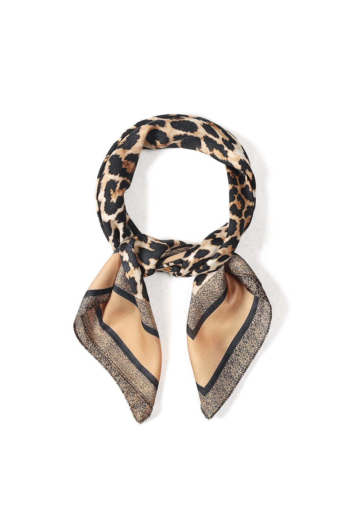 Zomersjaals met dierenprint, casual accessoires van polyester.