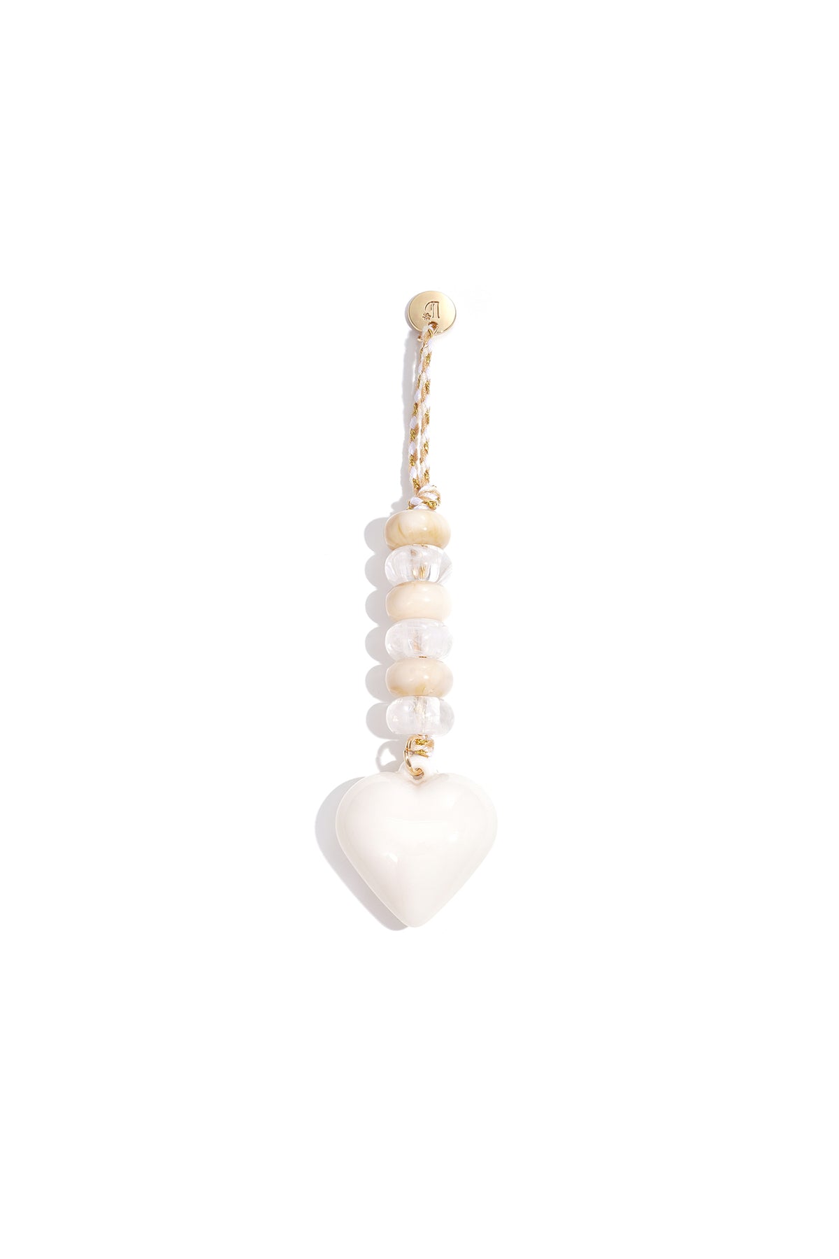 Tasbedeltjes in hartvorm, casual, acryl, dagelijkse accessoires