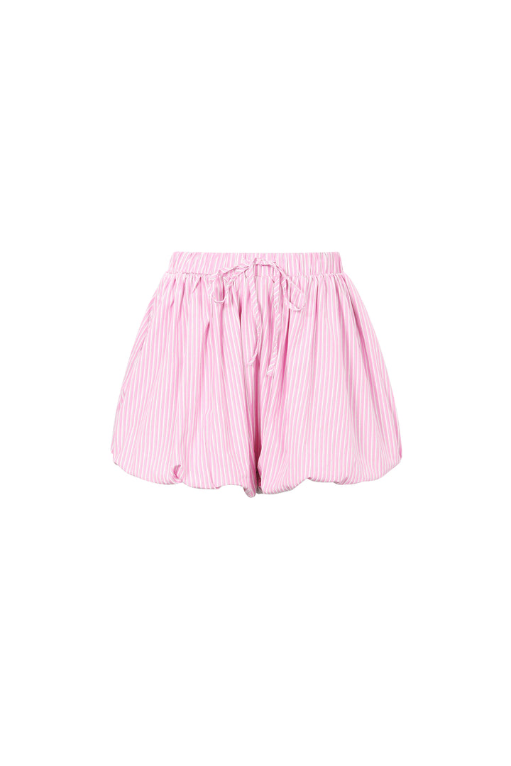 Woven Cotton Vrouwen Shorts Casual Stripes