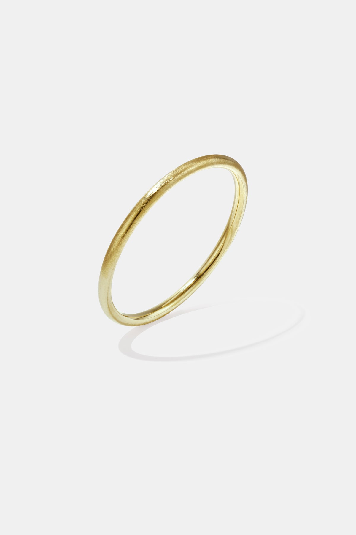 Bangle met brushed effect - 5 mm