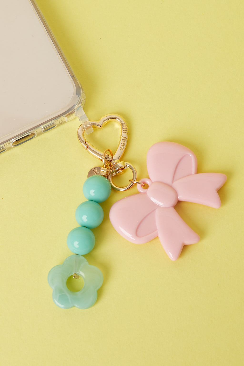 Tasbedeltjes met bloemmotief, casual, acryl, dagelijkse accessoires