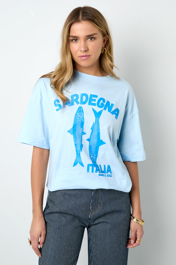 Katoen Gebreide Vrouwen T-shirt Casual Dierenprint