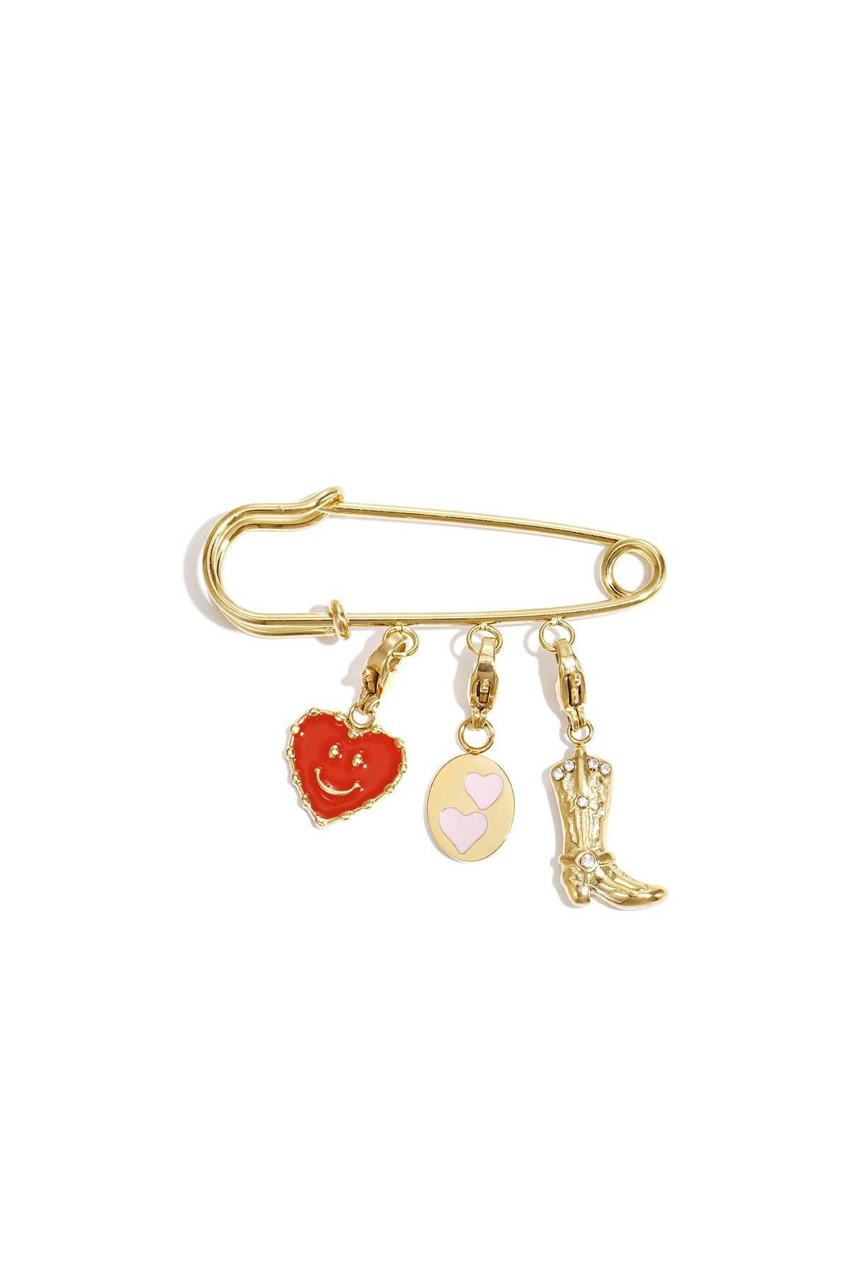 Broche 3 DIY charms