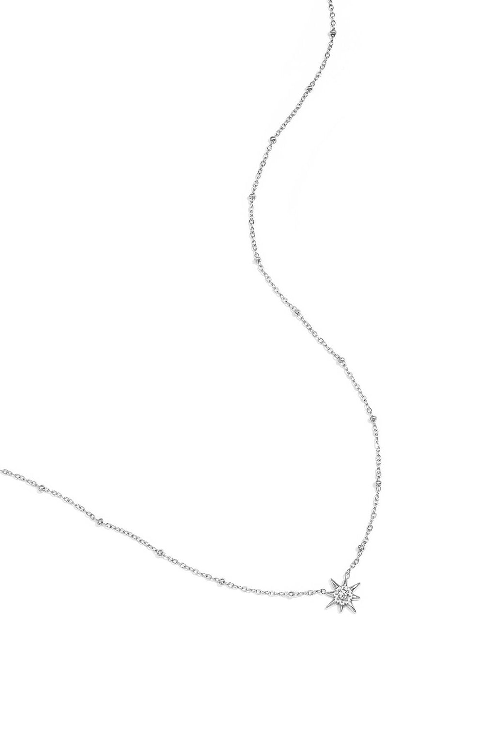 Ketting met bolletjes en vallende ster