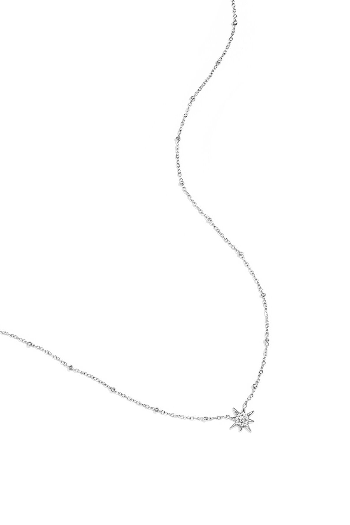 Ketting met bolletjes en vallende ster