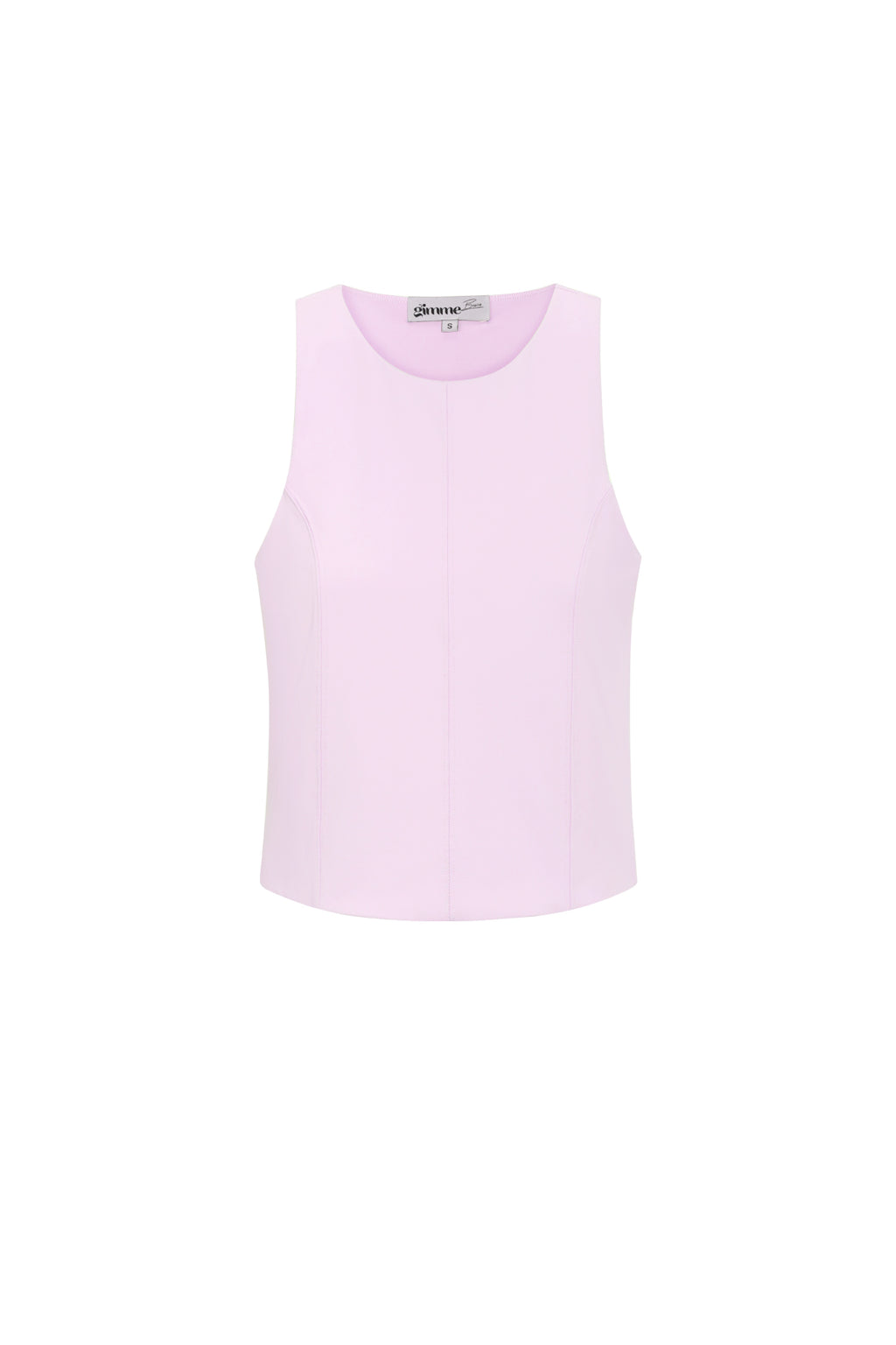 Gebreide Nylon Vrouwen Mouwloze Top Lente/Zomer Basis Solide Kleur