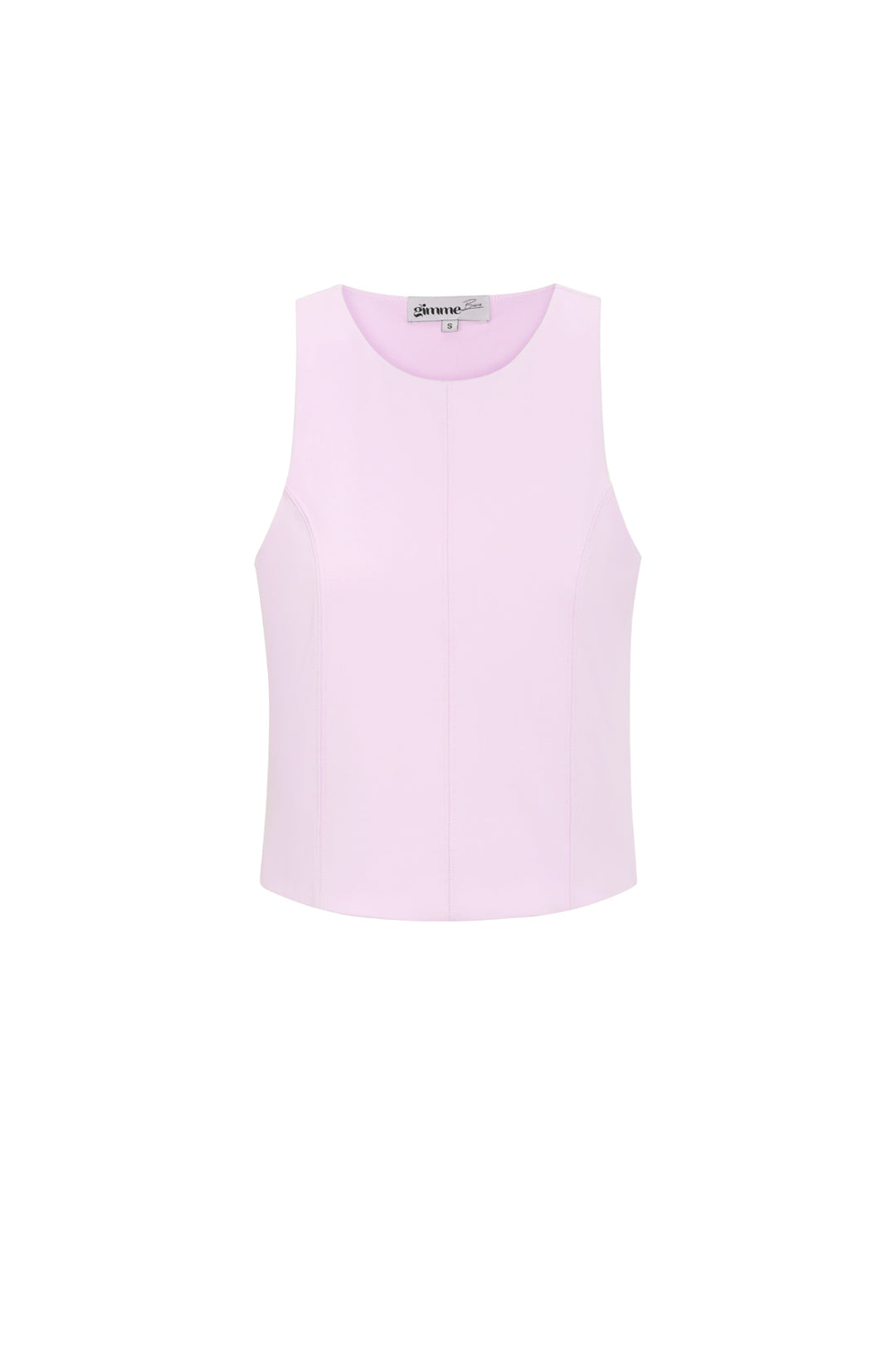 Gebreide Nylon Vrouwen Mouwloze Top Lente/Zomer Basis Solide Kleur