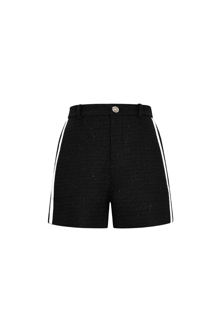 Geweven Polyestervezel Vrouwen Shorts Elegant Ruit Herfst/Winter