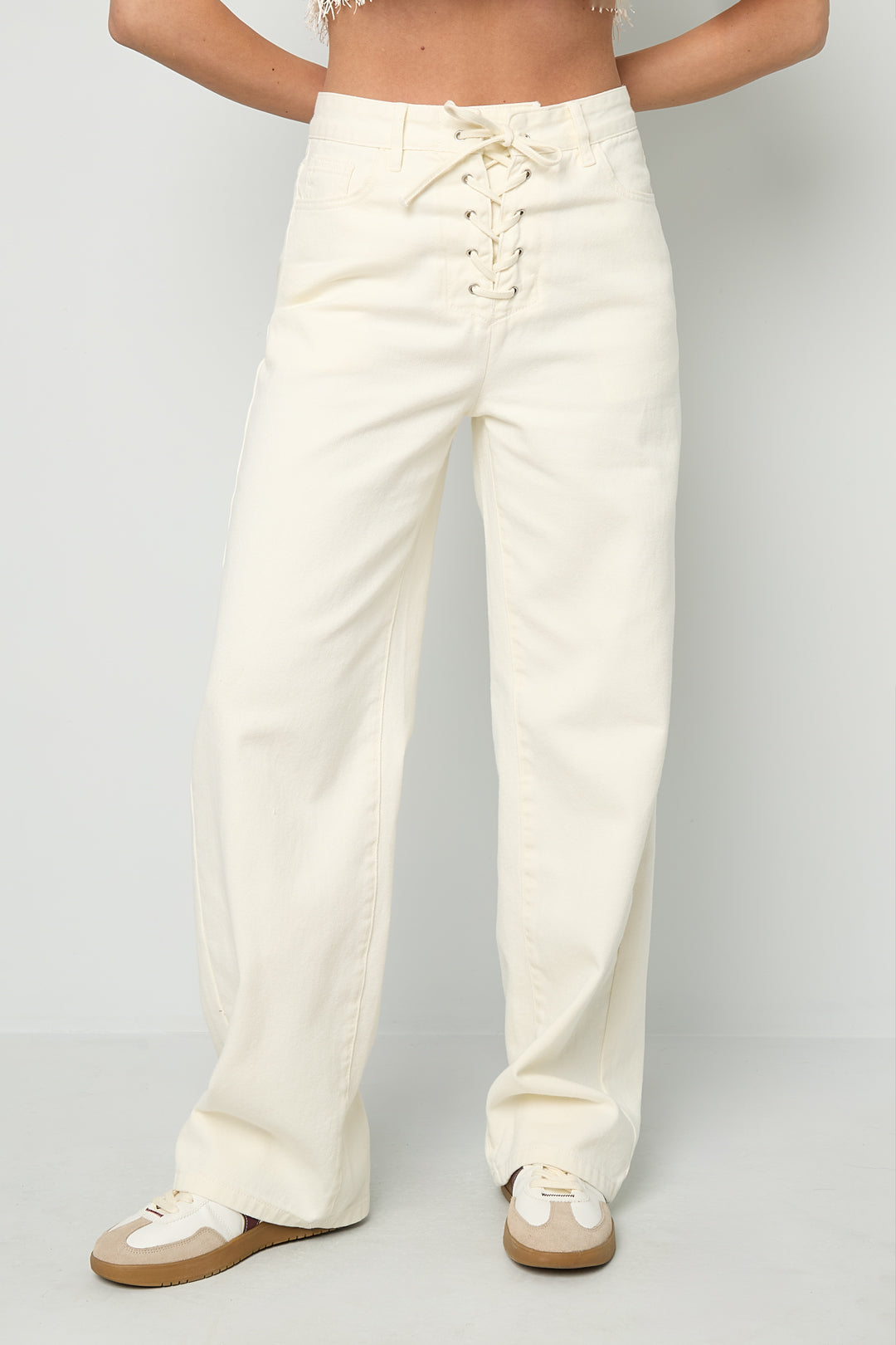INOKA | Lace Up Denim