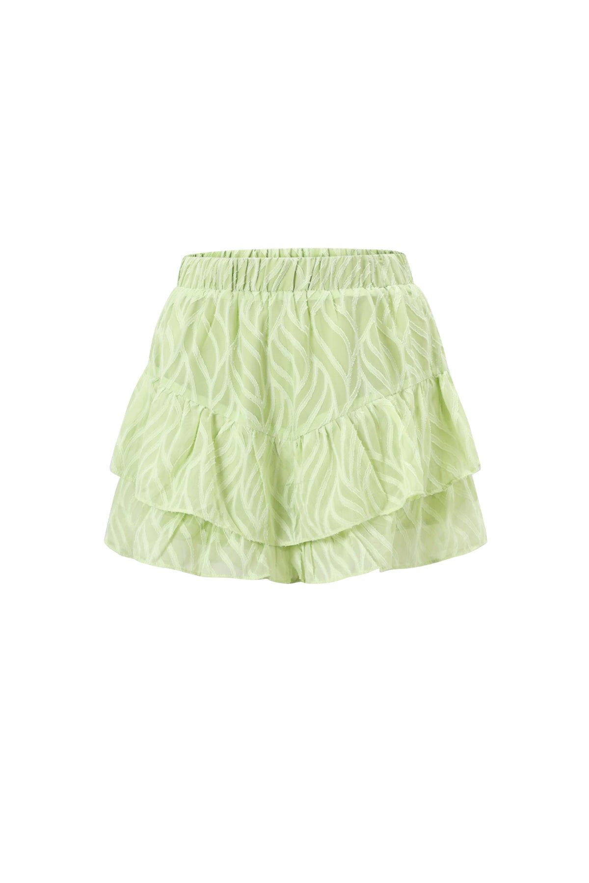 Geweven Polyestervezel Vrouwen Pantskirts Elegante Solide Kleur Lente/Zomer