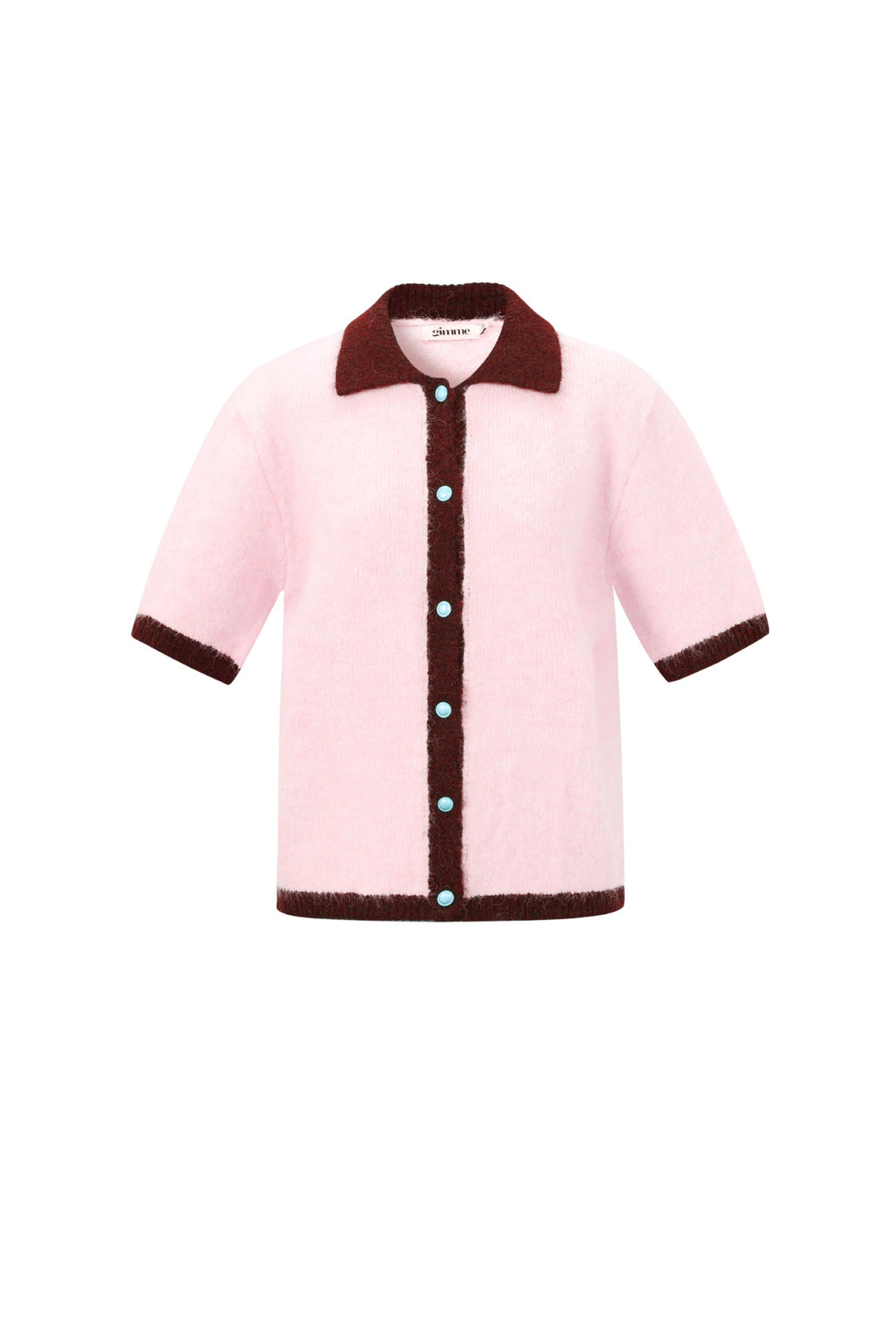 Gebreide Polyestervezel Vrouwen Trui Casual Kleurcontrast