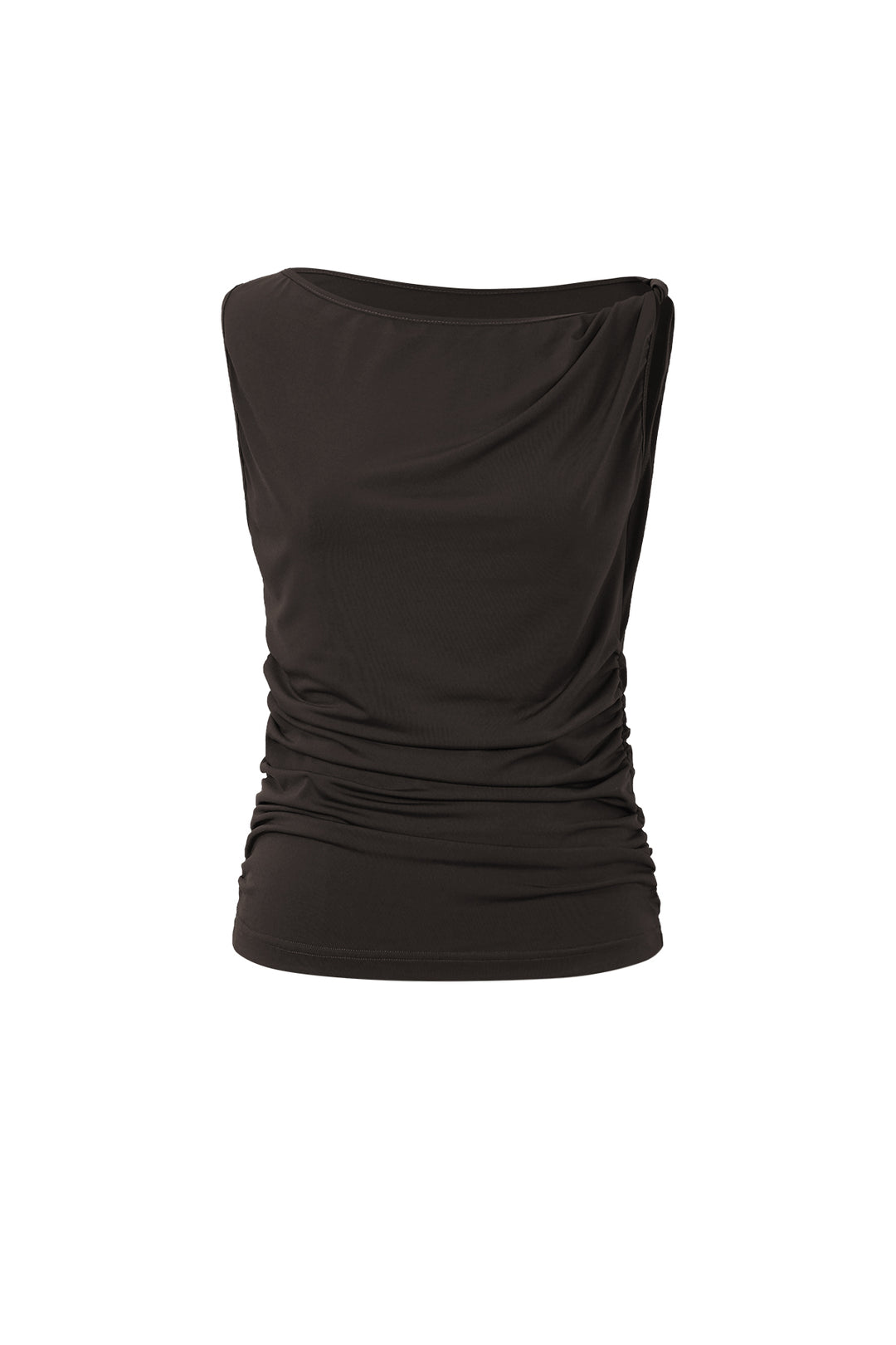 gedrapeerde top