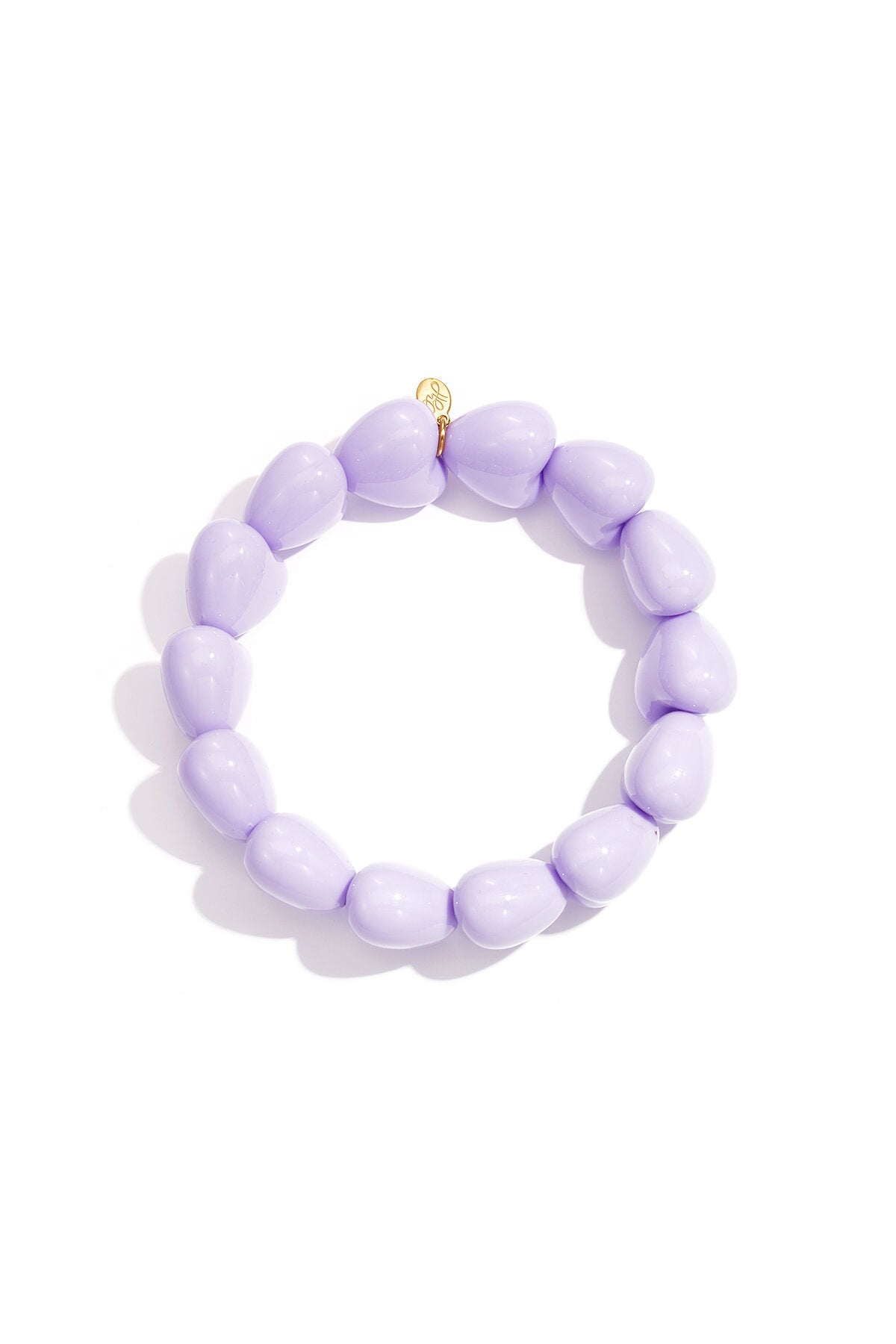 Armbandje met 14 kleine hartjes