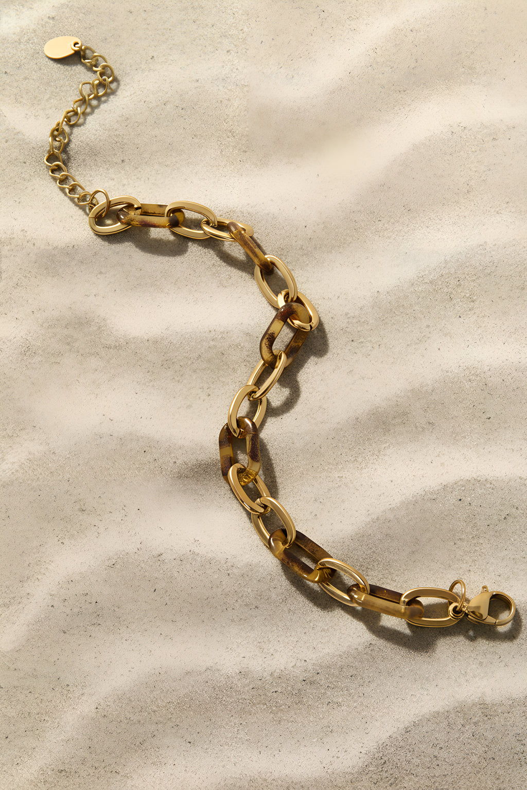 Roestvrijstalen schakelarmbanden met luipaardprint, casual en dagelijks te gebruiken als damessieraden.