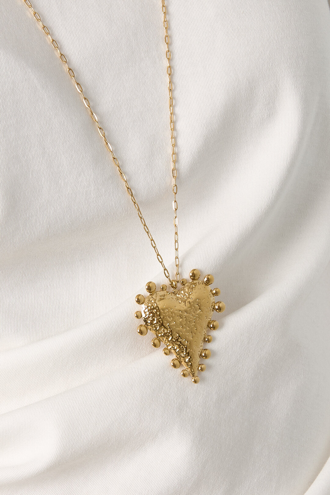 Ketting met statementhart