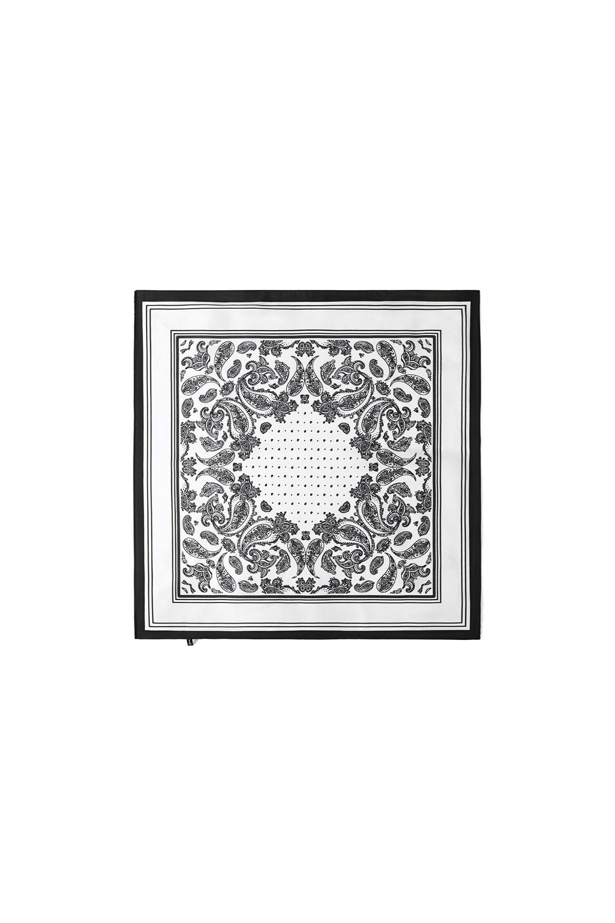 Zomersjaals met paisley-patroon, casual, polyester, dagelijkse accessoires