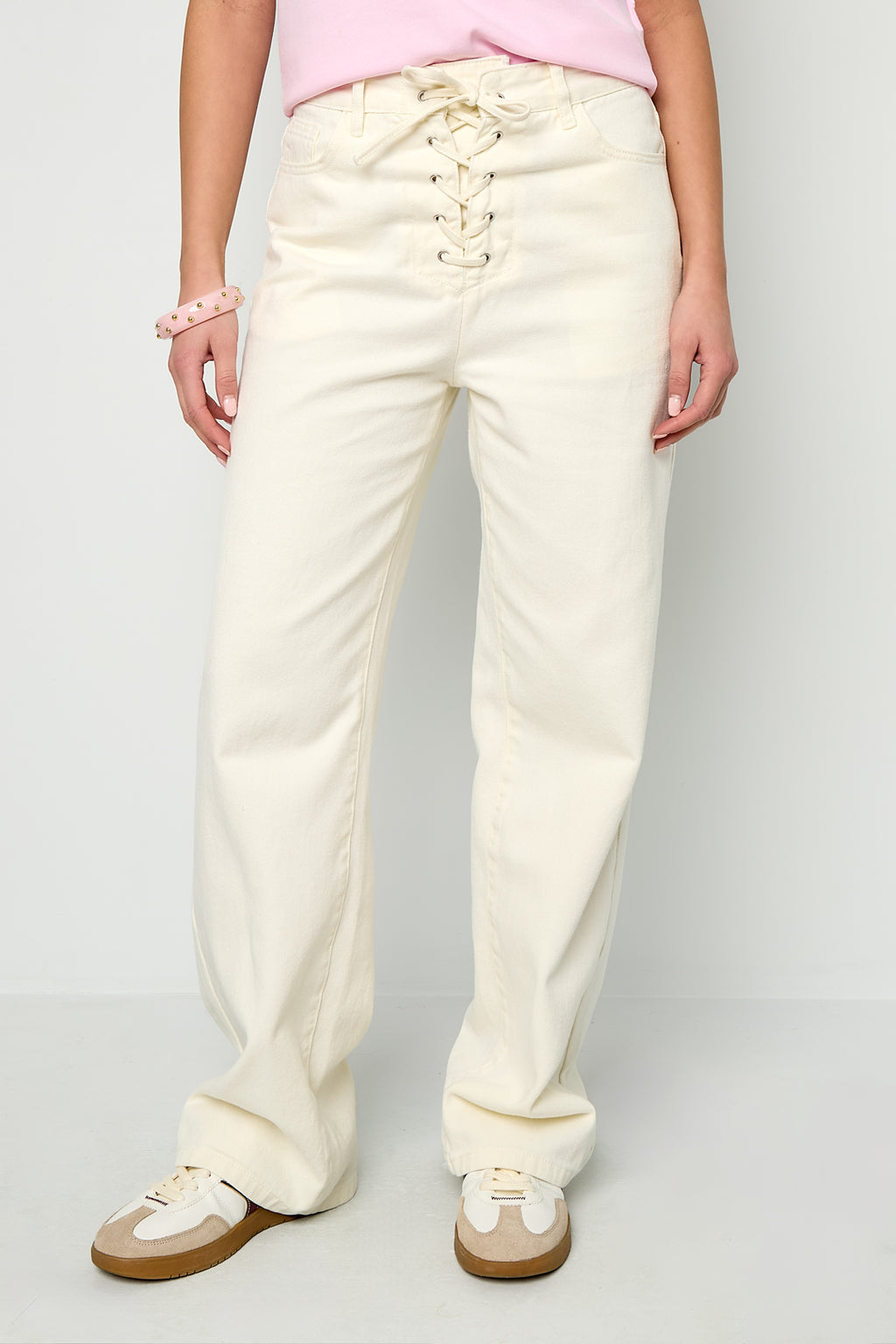INOKA | Lace Up Denim