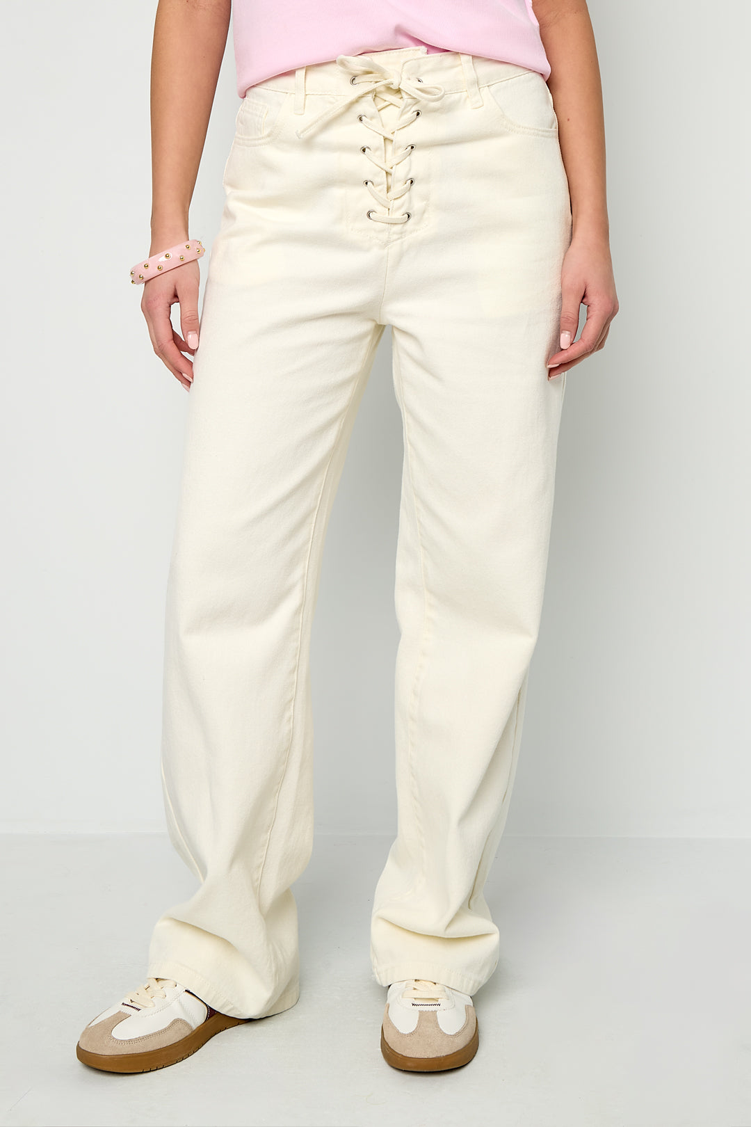 INOKA | Lace Up Denim