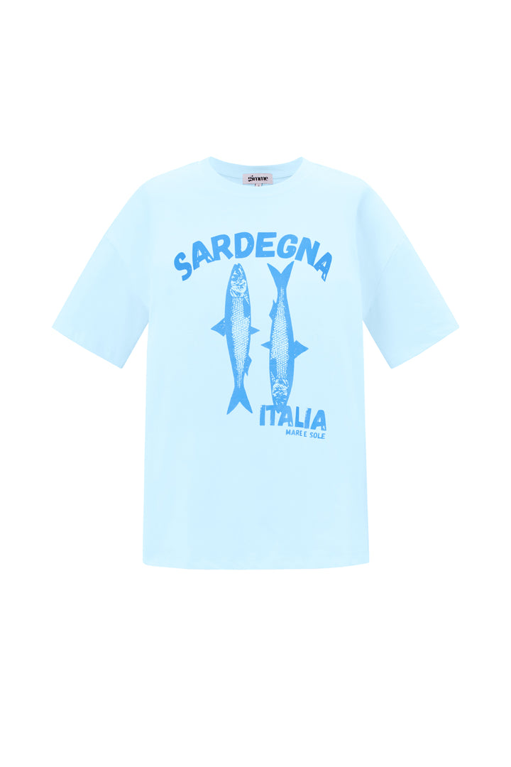 Katoen Gebreide Vrouwen T-shirt Casual Dierenprint