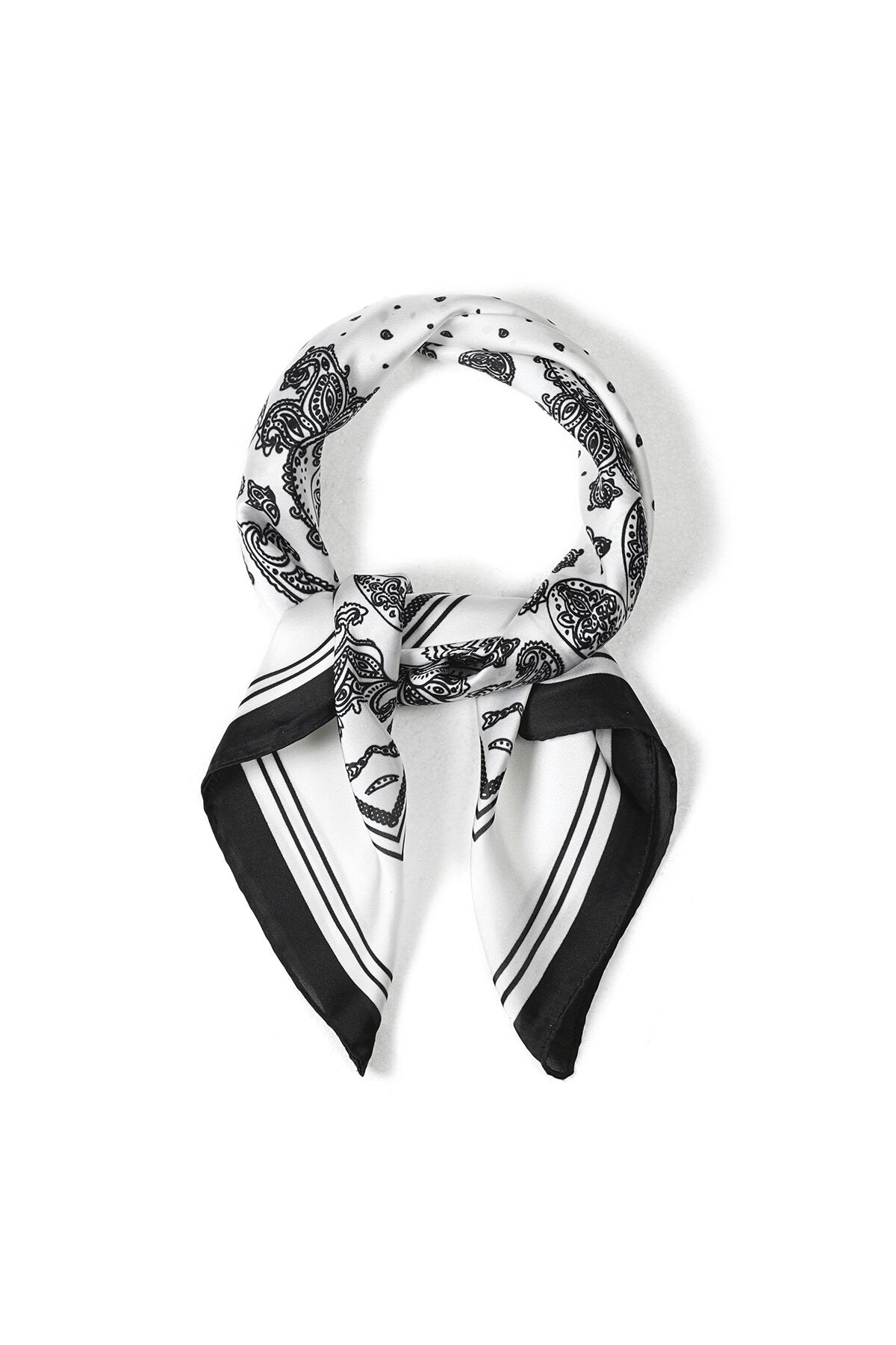 Zomersjaals met paisley-patroon, casual, polyester, dagelijkse accessoires