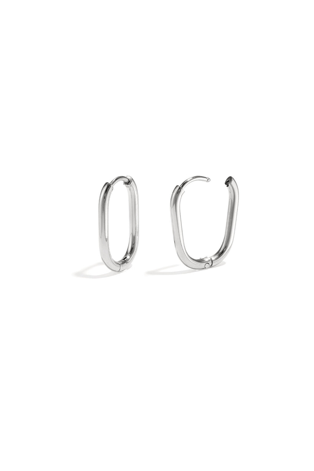 Ovale hoepels Stainless Steel