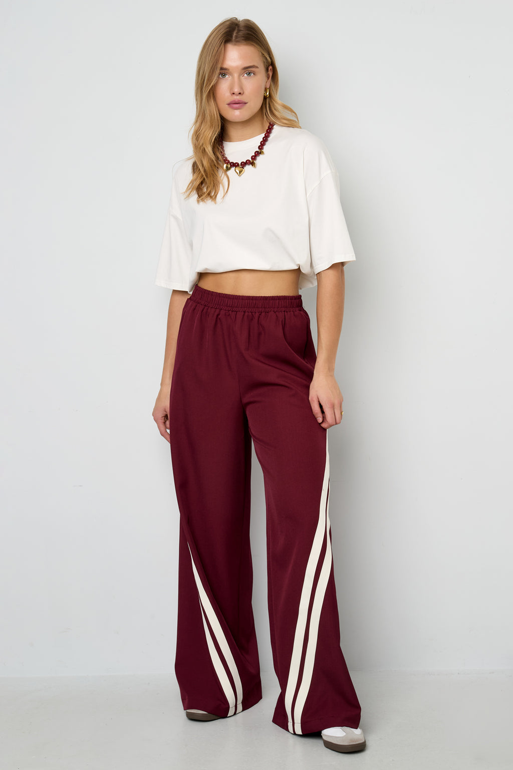 Gestreepte broek