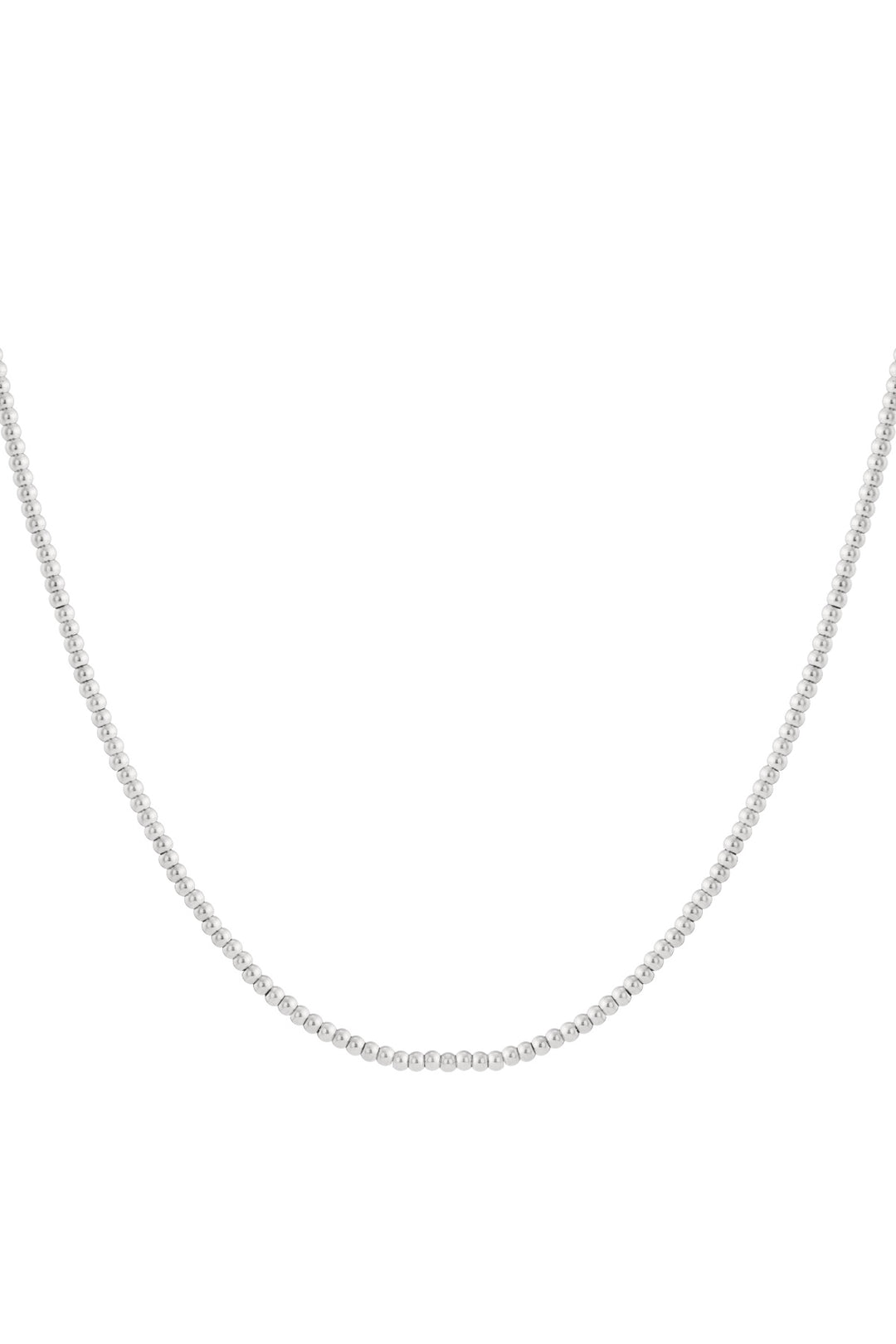 Ketting van massieve kralen - 4 mm