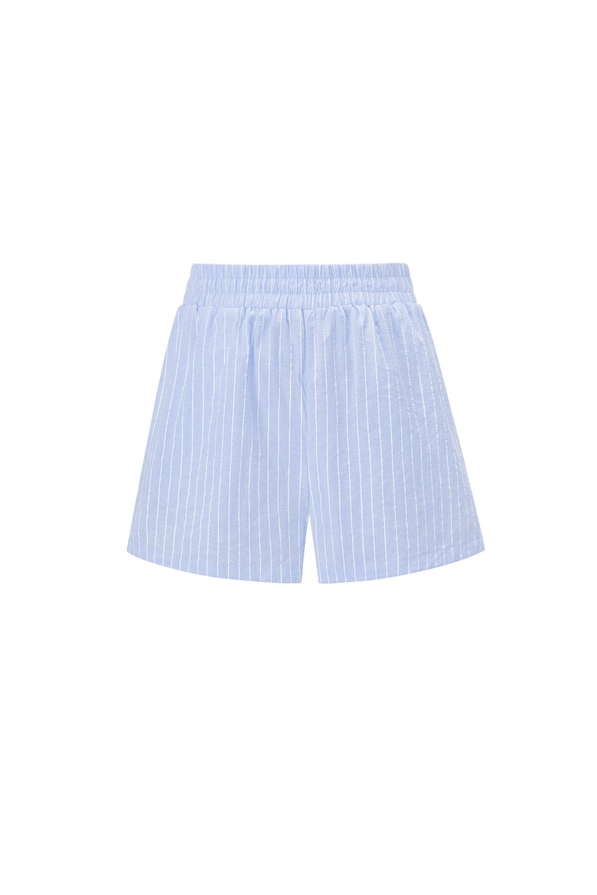 Cotton Woven Vrouwen Shorts Casual Stripes