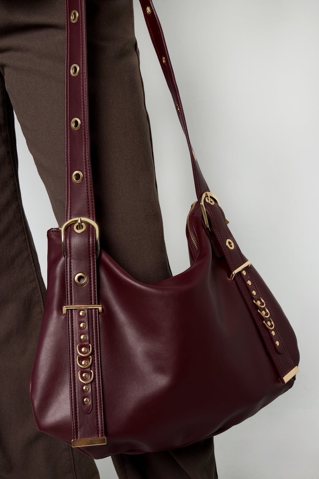Schoudertassen Effen Kleur Casual PU Dagelijkse Accessoires