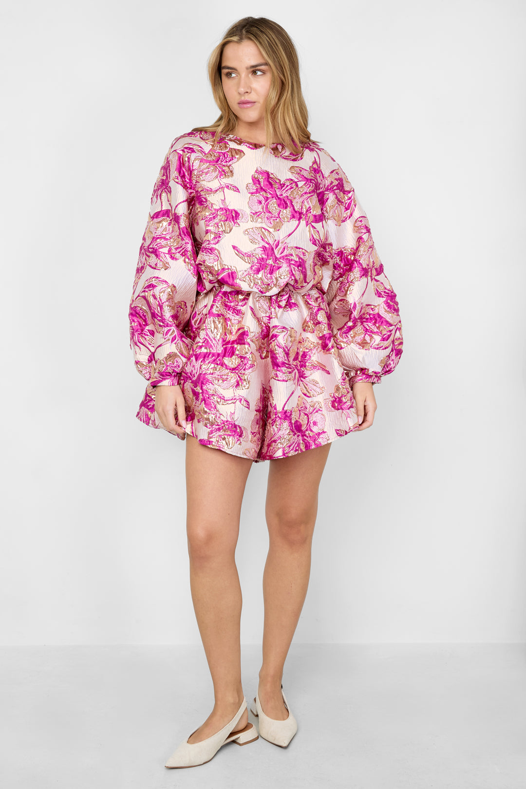 Bloemenjumpsuit