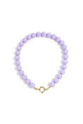Ketting met grote kralen en frontsluiting-15mm