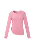 Geplooide longsleeve