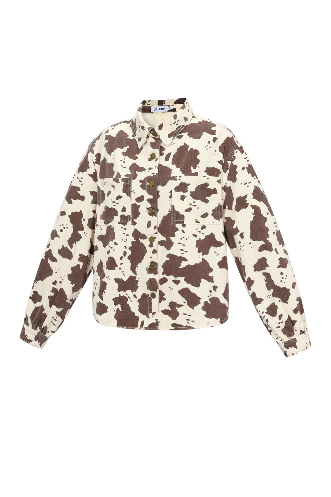 de cowgirl & dol op luipaardprint jeans