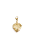 Sieraden bedel hart hanger foto roos DIY