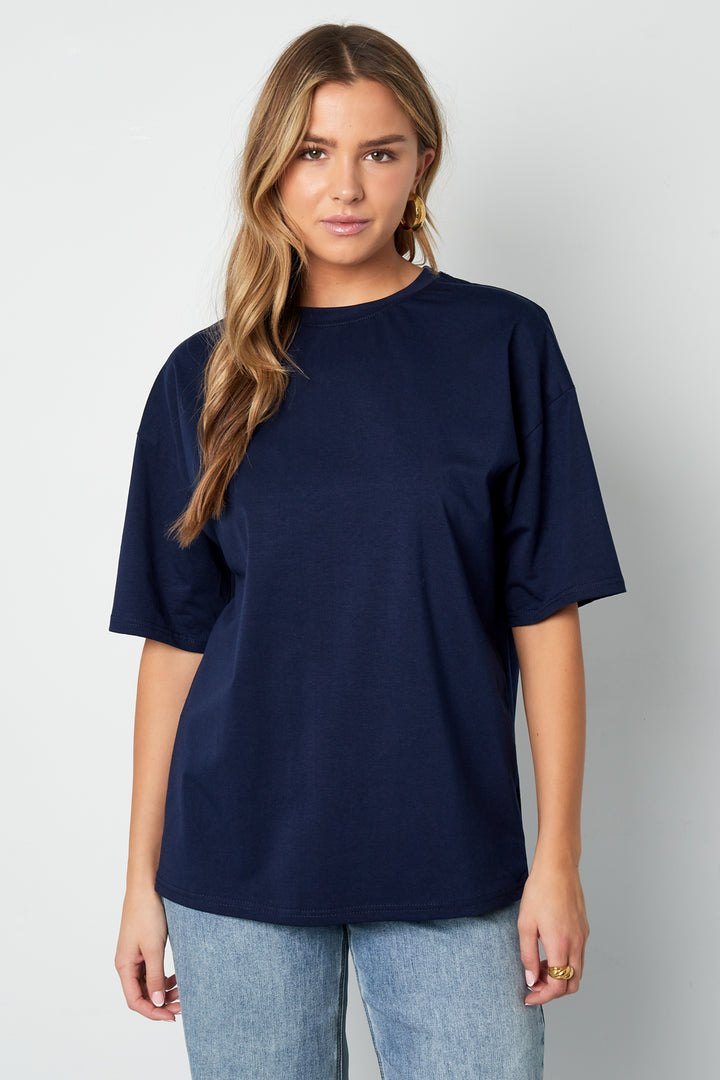 Cotton Vrouwen T-shirt Casual Letters